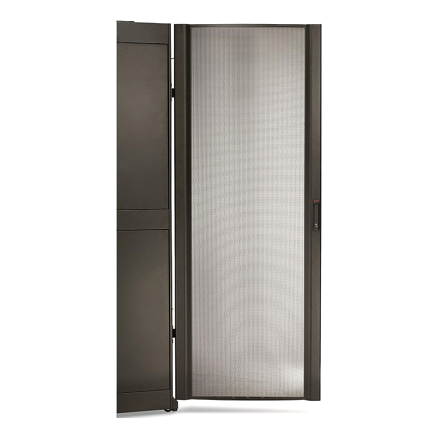 APC NetShelter SX 42U 600 mm brede geperforeerde gewelfde deur zwart - Afbeelding 3