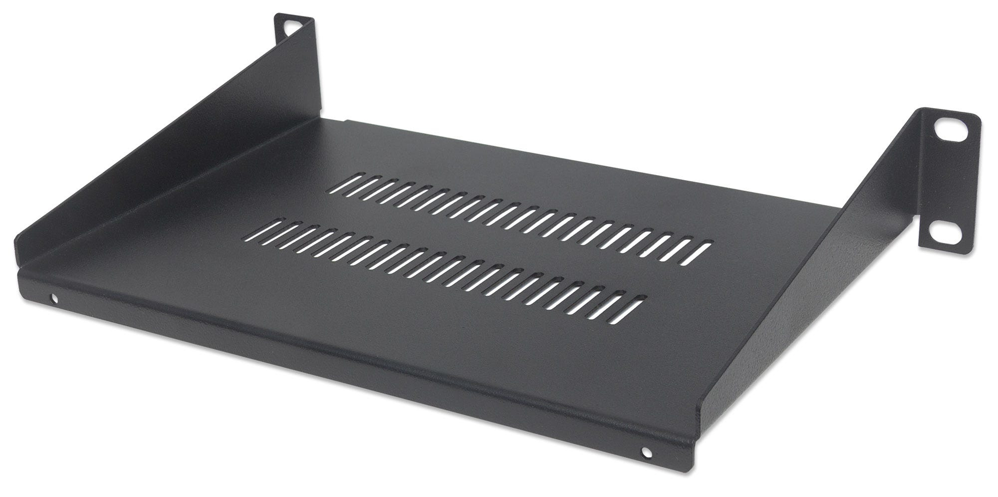 Intellinet 10" cantilever plank, 1U, diepte 150 mm, geventileerd, max. 45 kg, zwart, 3 jaar garantie