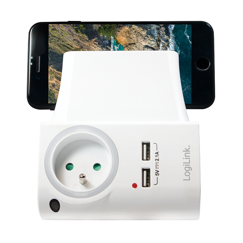 LogiLink PA0166 oplader voor mobiele apparatuur Wit - Afbeelding 3