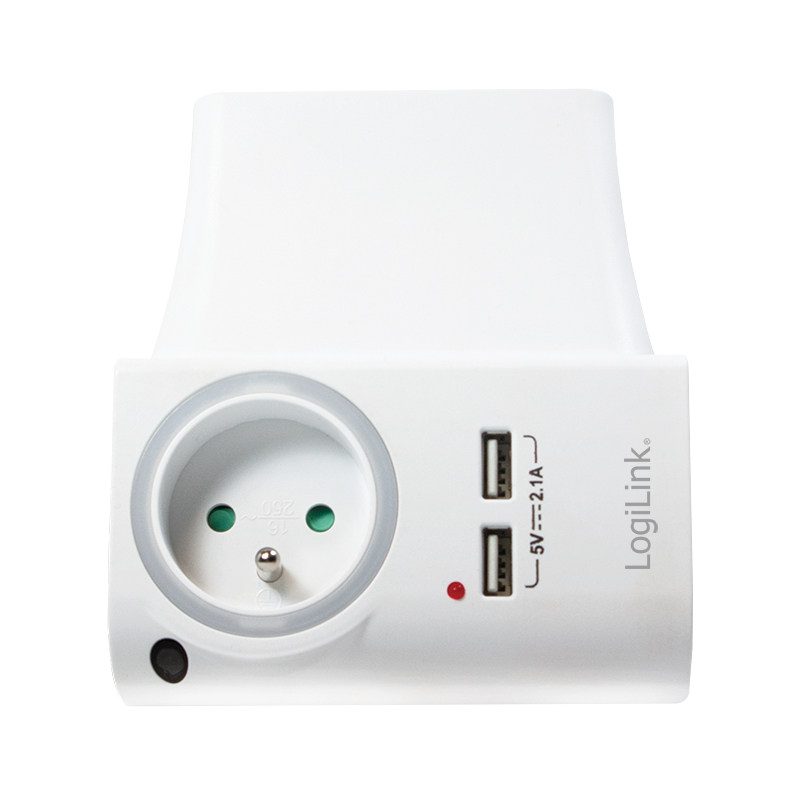 LogiLink PA0166 oplader voor mobiele apparatuur Wit - Afbeelding 2