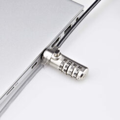 StarTech.com Nano Compatibel Laptop Kabelslot, 1,5m Slim Lock Laptop Beveiligingskabel, Anti-Diefstal Slot voor Laptop/Notebook Computer, Snijbestendige Kabel, 4-Cijferslot - Afbeelding 5