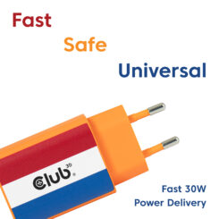 CLUB3D Leeuwen lader USB‑C® 30Watt - Afbeelding 3
