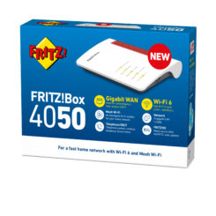 Box 4050 draadloze router Gigabit Ethernet Dual-band (2.4 GHz / 5 GHz) Wit, Rood - Afbeelding 7