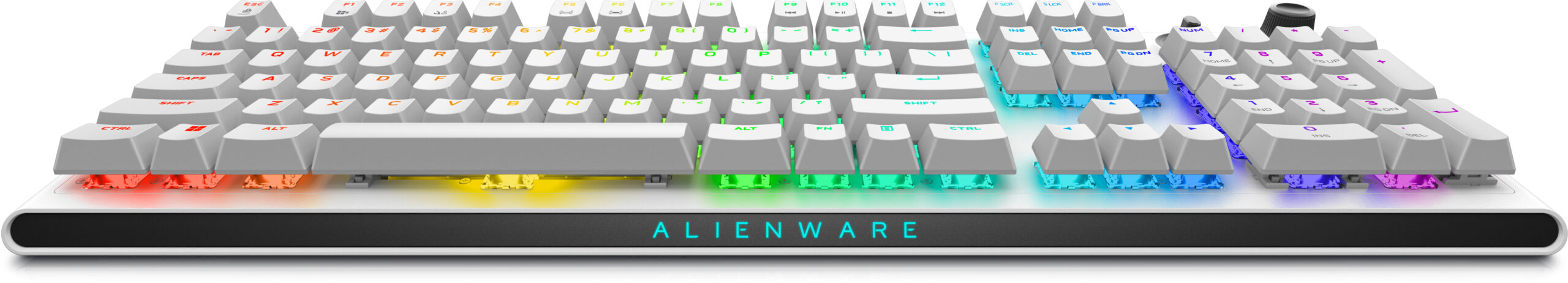 Alienware Tri-Mode AW920K toetsenbord Gamen USB + RF Wireless + Bluetooth Wit - Afbeelding 3