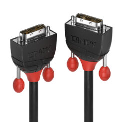 Lindy 36257 DVI kabel 3 m DVI-D Zwart - Afbeelding 2