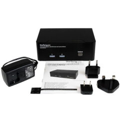 StarTech.com 2-poort Dubbele DisplayPort USB KVM-switch met Audio en USB 2.0-hub - Afbeelding 5