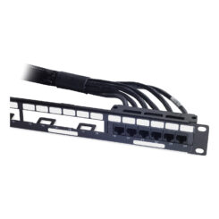 APC datadistributiekabel, CAT6 UTP CMR 6XRJ-45 zwart, 60ft (18,2 m) - Afbeelding 10