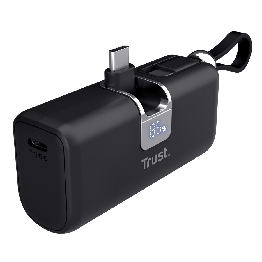 Trust Mobile Pacto Lithium-Ion (Li-Ion) 5000 mAh Zwart - Afbeelding 3