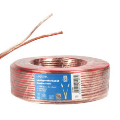 LogiLink CA1080 audio kabel 25 m Transparant - Afbeelding 5