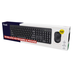 Trust Ody V2 Draadloze toetsenbord + muis set – Draadloze toetsenbord‑ en muisset – QWERTY – Zwart - Afbeelding 8