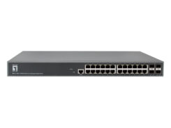 LevelOne GTL-2885 netwerk-switch Managed L3 Gigabit Ethernet (10/100/1000) Grijs - Afbeelding 3