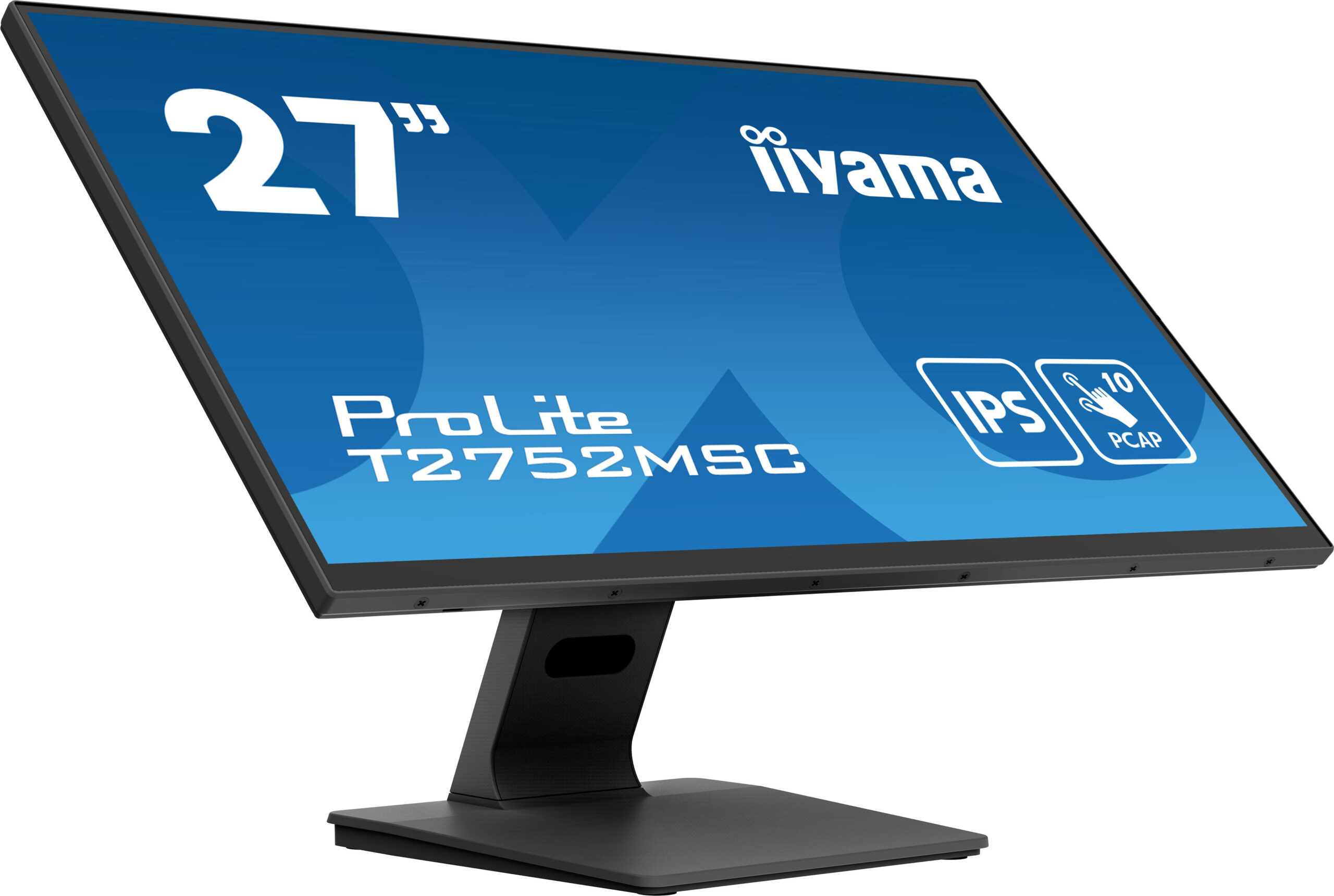 iiyama ProLite T2752MSC-B1 computer monitor 68,6 cm (27") 1920 x 1080 Pixels Full HD LED Touchscreen Zwart - Afbeelding 2