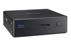 Shuttle Nano PC NC10U5 , Intel i5-8265U, 1x HDMI, 1x DP, 1x 2.5" bay, 1x M.2, 1x LAN, 1x COM, Wifi, 24/7 permanent gebruik, incl. VESA & Stand - Afbeelding 2