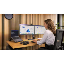 Kensington SmartFit Space-Saving Dual Monitor Arm - Afbeelding 17