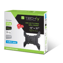 Techly ICA-LCD 114 tv-bevestiging 94 cm (37") Zwart - Afbeelding 3