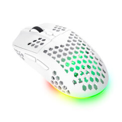 Trust GXT 929W Helox Gaming Muis - Draadloze gamingmuis – 6 programmeerbare knoppen – 4800 DPI – Wit - Afbeelding 3