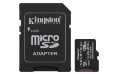 Kingston Technology 128GB microSDXC Industrial C10 A1 pSLC-kaart + SD-adapter