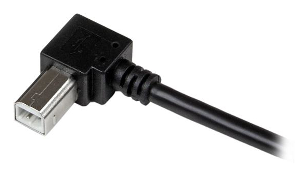 StarTech.com 3 m USB 2.0 A naar rechtshoekige B-kabel M/M - Afbeelding 5
