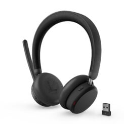 Lenovo ANC Headset 6550 Draadloos Hoofdband Kantoor/callcenter USB Type-C Bluetooth Zwart - Afbeelding 4