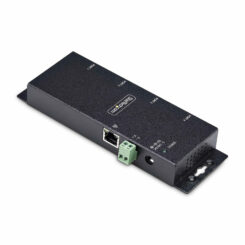 StarTech.com 4-Port Serieel naar Ethernet Adapter, IP Serial Device Server voor Remote RS232 Apparatuur, Muur/DIN Rail Monteerbaar, Metalen Behuizing, RJ45 LAN naar DB9 Converter - Afbeelding 3