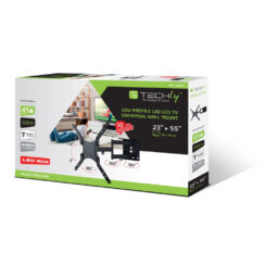 Techly ICA-PLB 136M tv-bevestiging 139,7 cm (55") Zwart - Afbeelding 3