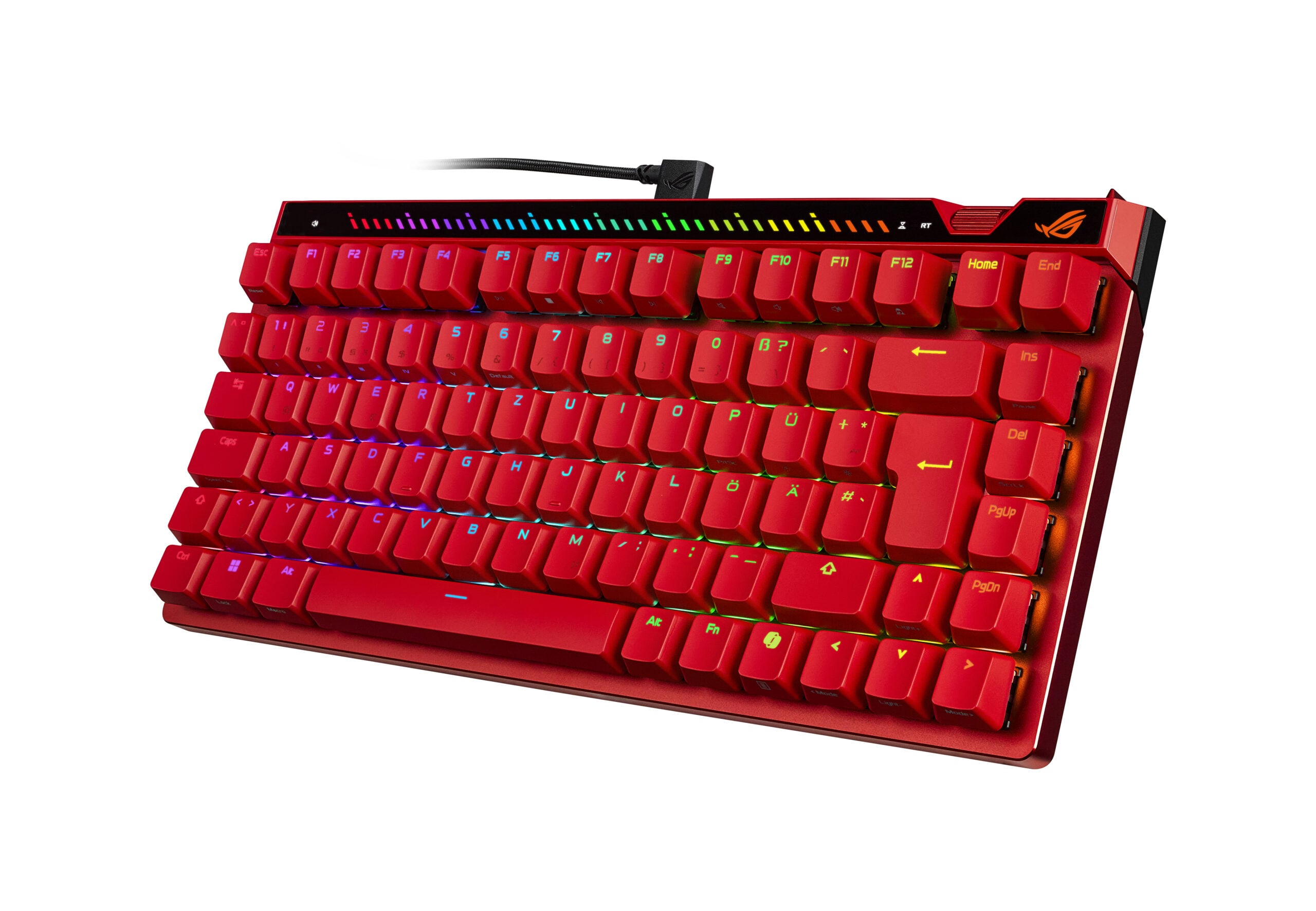 ASUS ROG Falchion Ace 75 HE toetsenbord Gamen USB QWERTZ Rood - Afbeelding 4