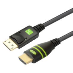 Techly 5m DisplayPort/HDMI Zwart
