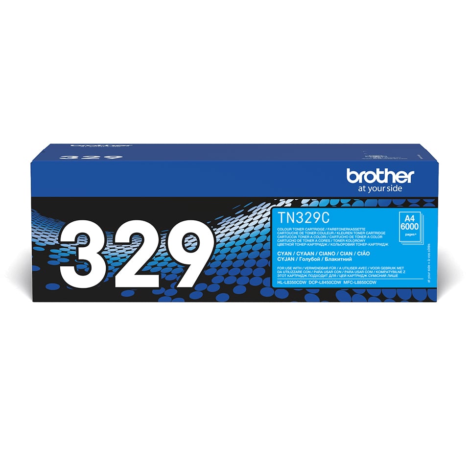 Brother TN-329C tonercartridge 1 stuk(s) Origineel Cyaan - Afbeelding 2