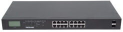 Intellinet 561259 netwerk-switch Unmanaged Gigabit Ethernet (10/100/1000) Power over Ethernet (PoE) Zwart - Afbeelding 7