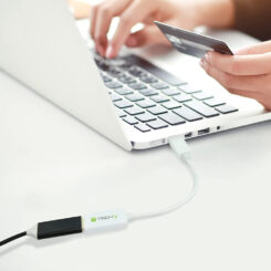Techly 0.15m DisplayPort 1.2 - HDMI M/F 0,15 m Wit - Afbeelding 10