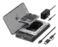 ICY BOX IB-3882MSCL-CU31 HDD-/SSD-behuizing Zwart M.2/2.5"/3.5" - Afbeelding 2