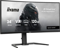 iiyama GCB3482WQSU-B1 computer monitor 86,4 cm (34") 3440 x 1440 Pixels UltraWide Quad HD LED Zwart - Afbeelding 2