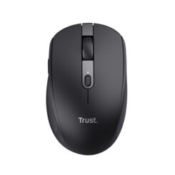 Trust Ozaa Compact Draadloze Muis - Multi-device muis – Stille knoppen – RF+Bluetooth – Zwart - Afbeelding 4