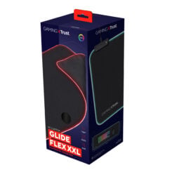 Trust GXT 764 Glide-Flex RGB Muismat XXL - Extra grote gaming muismat – RGB-verlichting – Flexibel oppervlak – Zwart - Afbeelding 6