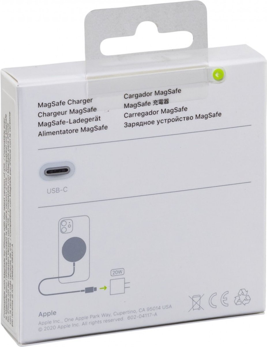 MHXH3ZM/A Apple MagSafe Charger 15W White - Afbeelding 5