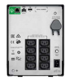APC Smart-UPS SMC1000IC Noodstroomvoeding - 8x C13, USB, SmartConnect, 1000VA - Afbeelding 3