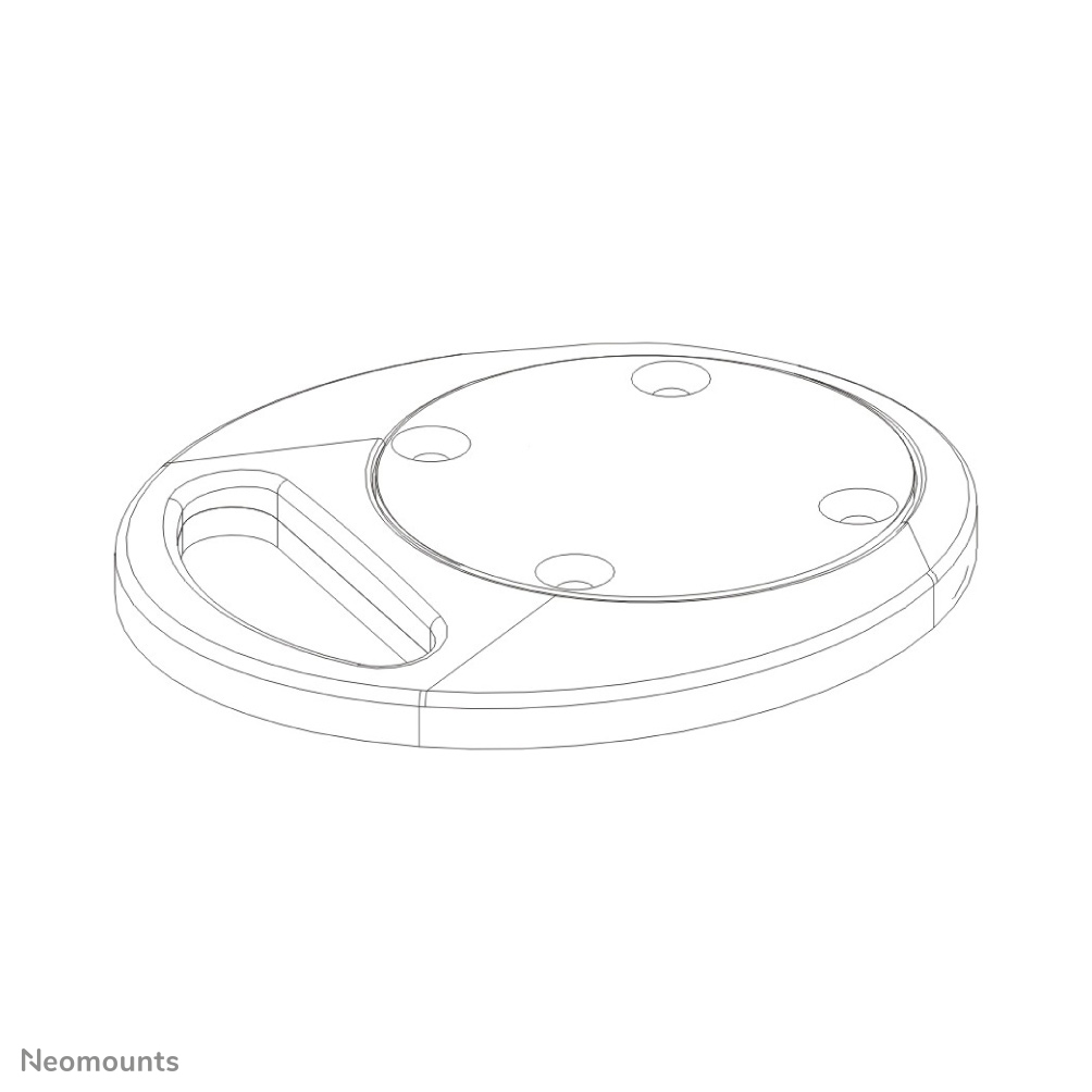 Neomounts FPMA-D9GROMMET Bureaudoorvoer - Afbeelding 4
