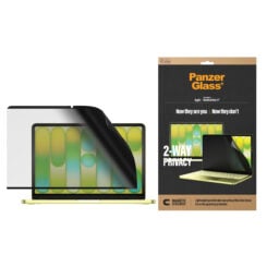 PanzerGlass ® Magnetic 2-Way Privacy Film Screen Protector Apple MacBook Neo 13'' M2 | M3 | M4 | M5 Doorzichtige schermbeschermer 1 stuk(s) - Afbeelding 3
