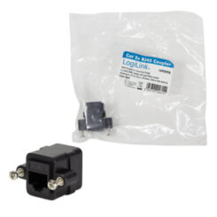 LogiLink NP0098 wandcontactdoos 2 x RJ-45 Zwart - Afbeelding 7