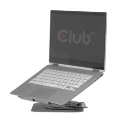 CLUB3D Verstelbare aluminium laptopstandaard met USB-C®-hub - Afbeelding 8