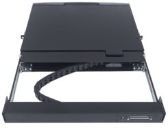 Intellinet 508162 rack console 48,3 cm (19") 1920 x 1080 Pixels Zwart 1U - Afbeelding 8