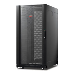 APC NetShelter AV 24U 600mm Wide x 825mm Deep Enclosure with Sides and 10-32 Threaded Rails Black - Afbeelding 2