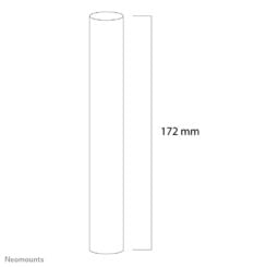 Neomounts FPMA-CPCONNECTBLACK Verlengbuis koppelstuk - Afbeelding 4