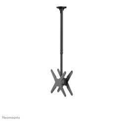 Neomounts FPMA-C340DBLACK Dual monitor/TV-beugel plafond 32-75" - h 106-156 cm - Afbeelding 5