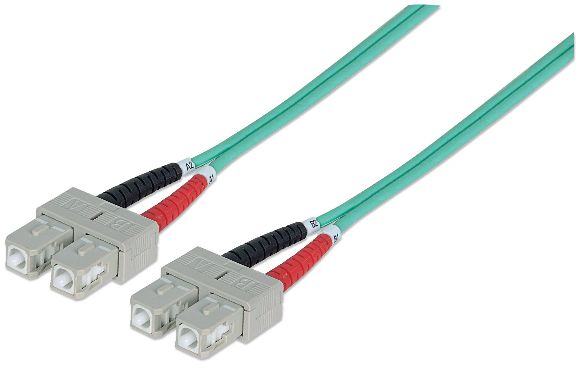 Intellinet 751100 InfiniBand en Glasvezelkabel 3 m SC Aqua-kleur - Afbeelding 2