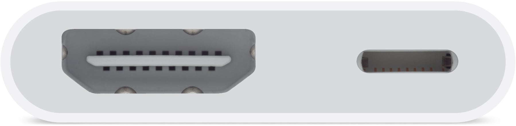 MW2P3ZM/A Apple Lightning to HDMI Adapter White