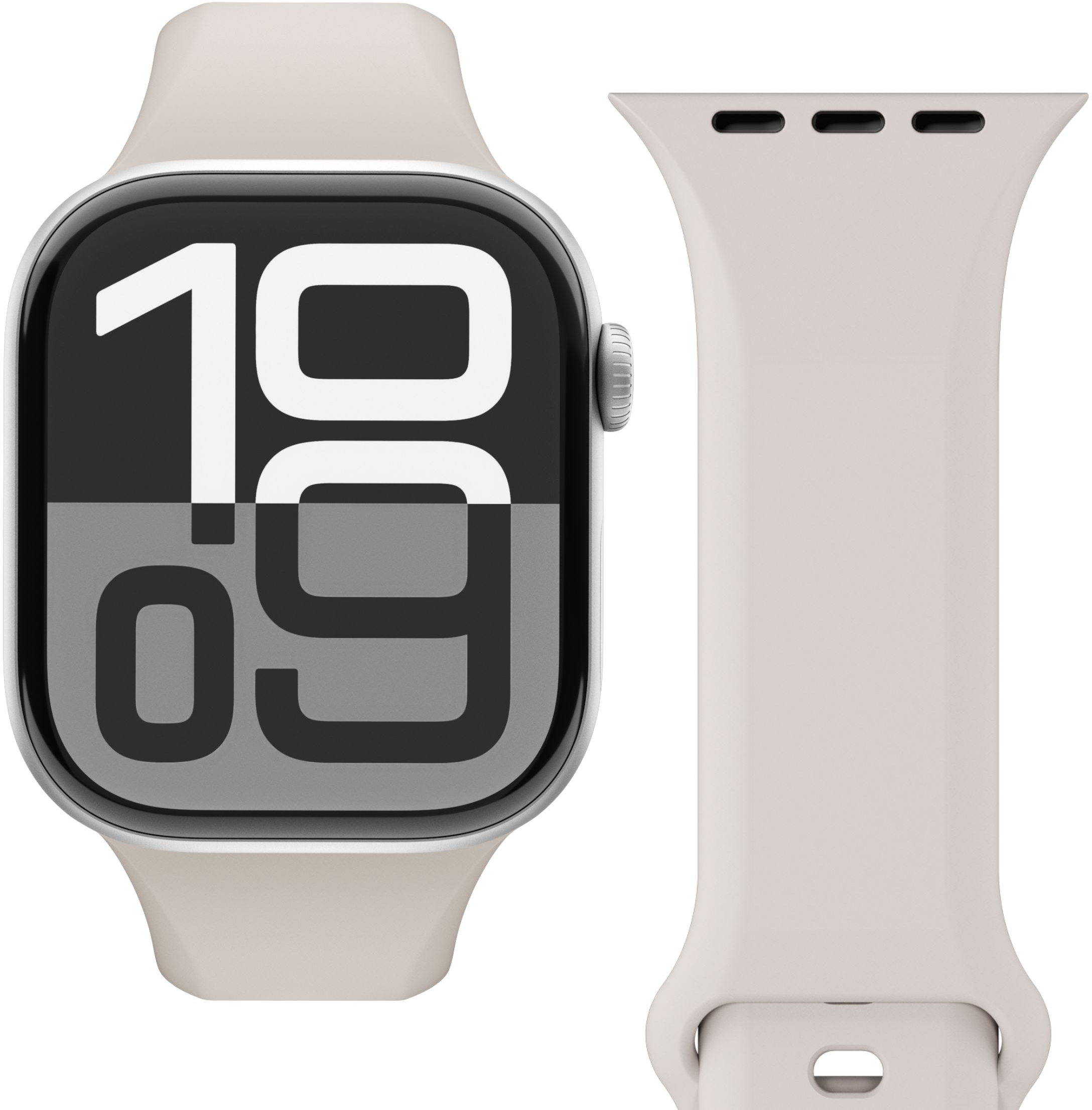 Vonmählen Classic Band 2 For Apple Watch 44 - 45 - 46 - 49mm One Size Cream