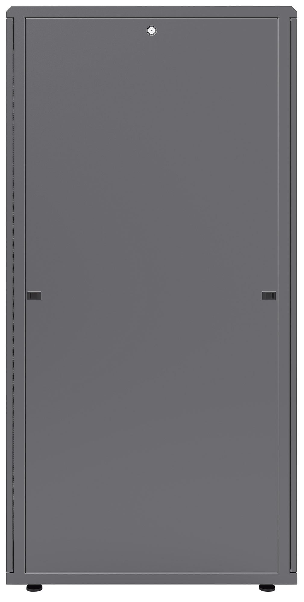 Intellinet 19" serverkast vrijstaand, 42U, 800x1200 mm (breedte x diepte), zwart, bouwpakket (flatpack), max. 1500 kg, meerpuntsdeurslot, 1 slot per zijpaneel, bruikbare diepte 123–973 mm, IP20, staal - Afbeelding 5