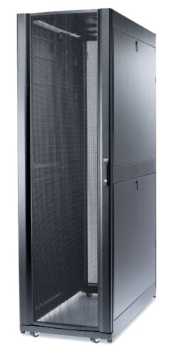 APC NetShelter SX 52U 42U Vrijstaande rek Zwart