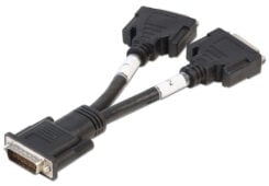 Lindy 41009 video kabel adapter 0,016 m DMS 2 x DVI Zwart - Afbeelding 2